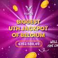 The biggest jackpot ever in Belgium!