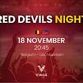 RED DEVILS NIGHT, Belgique - Liechtenstein