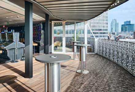 Terrasse rooftop de jeux - Grand Casino Brussels VIAGE